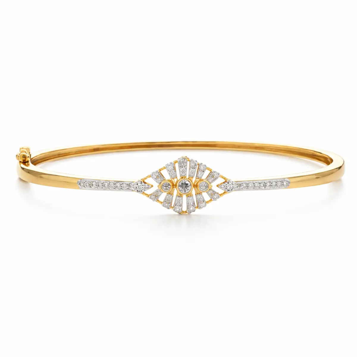 0.33 CT NATURAL DIAMOND BRACELET 18K GOLD